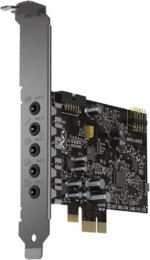 Creative Sound Blaster Audigy Fx V2 Upgradable Hi-res PCI-e Sound Card with 5.1 Discrete and Virtual Surround, Scout Mode, SmartComms Kit for PC