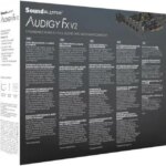 Creative Sound Blaster Audigy Fx V2 Upgradable Hi-res PCI-e Sound Card with 5.1 Discrete and Virtual Surround, Scout Mode, SmartComms Kit for PC