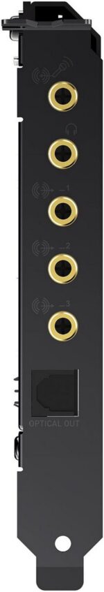 Creative Sound BlasterX AE-5 Plus SABRE32-class Hi-res 32-bit/384 kHz PCIe Gaming Sound Card and DAC with Dolby Digital and DTS, Xamp Discrete