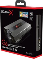 Creative Sound BlasterX G6 Hi-Res Gaming DAC and USB Sound Card with Xamp Headphone Bi-Amplifier for PC, PS4, Xbox and Nintendo Switch