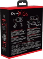 Creative Sound BlasterX G6 Hi-Res Gaming DAC and USB Sound Card with Xamp Headphone Bi-Amplifier for PC, PS4, Xbox and Nintendo Switch