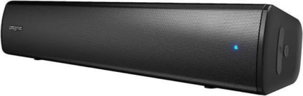 Creative Stage Air V2 Compact Under-Monitor USB Soundbar for PC, with Bluetooth 5.3, Dual-Driver and Passive Radiator, up to 6 Hours of Playtime,