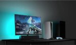 Creative Stage Air V2 Compact Under-Monitor USB Soundbar for PC, with Bluetooth 5.3, Dual-Driver and Passive Radiator, up to 6 Hours of Playtime,