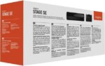 Creative Stage SE Under-Monitor Soundbar with USB Digital Audio and Bluetooth 5.3, Clear Dialog and Surround by Sound Blaster, Powered via Adapter