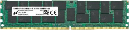 Crucial 64GB DDR4 SDRAM Memory Module - 64 GB (1 x 64GB) - DDR4-3200/PC4-25600 DDR4 SDRAM - 3200 MHz Quad-rank Memory - CL22 - 288-pin - LRDIMM - Newegg.com