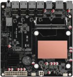CWWK NAS N100 NAS Motherboard 12th Gen Intel 4x i226-V 2.5G 2*NVMe 6*SATA3.0 DDR5 Mini ITX Router Mainboard PCIex1 Type-C
