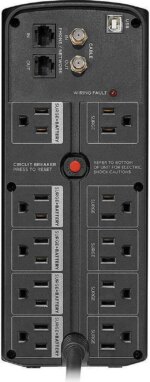CyberPower 10-Outlet 1500VA PC Battery Back-Up System & Surge Protector