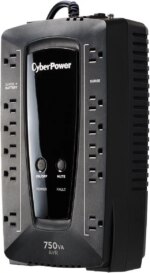 CyberPower AVRG750U 750 VA 450 Watts 12 Outlets Compact UPS w/ Automatic Voltage Regulation