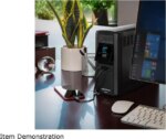 CyberPower CP1500PFCLCD PFC Sinewave UPS Systems - 1500VA/1000W, 120 VAC, NEMA 5-15P, Mini-Tower, Sine Wave, 12 Outlets, LCD, PowerPanel