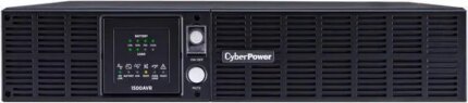 CyberPower CPS1500AVR Smart App LCD UPS Systems - 1500VA/900W, 120 VAC, NEMA 5-15P, Rack / Tower, 8 Outlets, PowerPanel