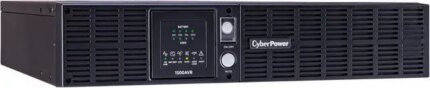 CyberPower CPS1500AVR Smart App LCD UPS Systems - 1500VA/900W, 120 VAC, NEMA 5-15P, Rack / Tower, 8 Outlets, PowerPanel