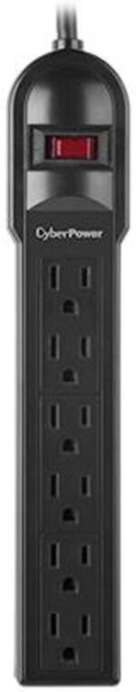 CyberPower CSB604 6-Outlet Essential Surge Protector (4ft)