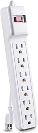 CyberPower Essential CSB606W 6-Outlet Surge Suppressor Protector