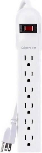 CyberPower Essential CSB606W 6-Outlet Surge Suppressor Protector