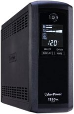 CyberPower Intelligent LCD UPS CP1350AVRLCD 1350 VA 815 Watts 10 Outlets UPS