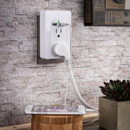 CyberPower MP18HO007 Power Plug - NEMA 5-15P Male - 125 V AC - White