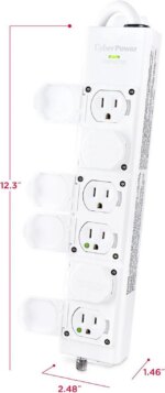 CyberPower MPV615S Professional 6 Outlet Surge with 1560 J