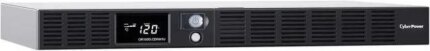 CyberPower OR1500LCDRM1U Smart App LCD UPS Systems - 1500VA/900W, 120 VAC, NEMA 5-15P, 1U, Rackmount, 6 Outlets, LCD, PowerPanel