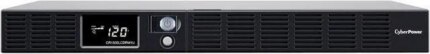 CyberPower OR1500LCDRM1U Smart App LCD UPS Systems - 1500VA/900W, 120 VAC, NEMA 5-15P, 1U, Rackmount, 6 Outlets, LCD, PowerPanel
