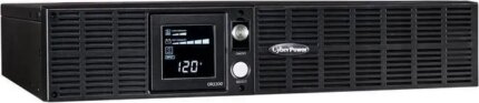 CyberPower OR2200LCDRT2U Smart App LCD UPS Systems - 2000VA/1320W, 120 VAC, NEMA 5-20P, 2U, Rack / Tower, 8 Outlets, LCD, PowerPanel