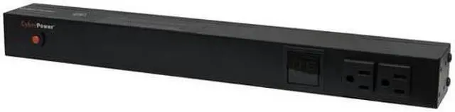 CyberPower PDU15M2F8R Metered 1U 10-Outlets Power Distribution Unit