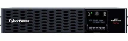 CyberPower PR1500RT2UCN Smart App Sinewave UPS Systems - 1500VA/1500W, 120 VAC, NEMA 5-15P, 2U, Rack / Tower, Sine Wave, 8 Outlets, LCD, PowerPanel®