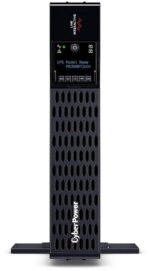 CyberPower PR1500RT2UCN Smart App Sinewave UPS Systems - 1500VA/1500W, 120 VAC, NEMA 5-15P, 2U, Rack / Tower, Sine Wave, 8 Outlets, LCD, PowerPanel®