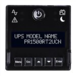 CyberPower PR1500RT2UCN Smart App Sinewave UPS Systems - 1500VA/1500W, 120 VAC, NEMA 5-15P, 2U, Rack / Tower, Sine Wave, 8 Outlets, LCD, PowerPanel®