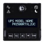 CyberPower PR1500RTXL2UC Smart App Sinewave UPS Systems - 1500VA/1500W, 120 VAC, NEMA 5-15P, 2U, Rack / Tower, Sine Wave, 8 Outlets, LCD, PowerPanel®