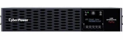 CyberPower PR1500RTXL2UC Smart App Sinewave UPS Systems - 1500VA/1500W, 120 VAC, NEMA 5-15P, 2U, Rack / Tower, Sine Wave, 8 Outlets, LCD, PowerPanel®