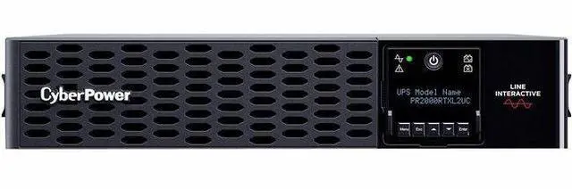 CyberPower PR2000RTXL2UC Smart App Sinewave P2000VA/2000W Sine wave UPS 2U 8 x NEMA 5-20R 10ft cord cloud 2U 8XNEMA 5-20R 10 ft cord cloud Rack/Tower