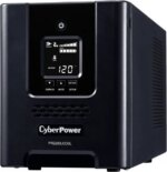 CyberPower PR2200LCDSL Smart App Sinewave UPS Systems - 2070VA/1980W, 120 VAC, NEMA 5-20P, Mini-Tower, Sine Wave, 7 Outlets, LCD, PowerPanel