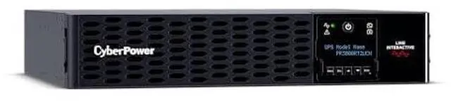 CyberPower PR3000RT2UCN Smart App Sinewave UPS Systems - 3000VA/3000W, 100 - 120 VAC, NEMA L5-30P, 2U, Rack / Tower, Sine Wave, 9 Outlets, LCD,