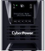 CyberPower PR750LCD3C Smart App Sinewave UPS Systems - 750VA/750W, 100 - 125 VAC, NEMA 5-15P, Tower, Sine Wave, 6 Outlets, LCD, PowerPanel® Business