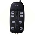 CyberPower PR750LCD3C Smart App Sinewave UPS Systems - 750VA/750W, 100 - 125 VAC, NEMA 5-15P, Tower, Sine Wave, 6 Outlets, LCD, PowerPanel® Business