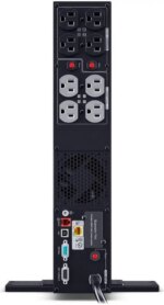 CyberPower PR750RT2UC Smart App Sinewave UPS Systems - 750VA/750W, 120 VAC, NEMA 5-15P, 2U, Rack / Tower, Sine Wave, 8 Outlets, LCD, PowerPanel®