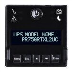 CyberPower PR750RTXL2UC Smart App Sinewave UPS Systems - 750VA/750W, 120 VAC, NEMA 5-15P, 2U, Rack / Tower, Sine Wave, 8 Outlets, LCD, PowerPanel®