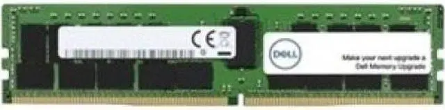 Dell 32GB DDR4 SDRAM Memory Module - For Server - 32 GB (1 x 32 GB) - DDR4-2933/PC4-23400 DDR4 SDRAM - CL21 - 1.20 V - ECC - Registered - 288-pin -