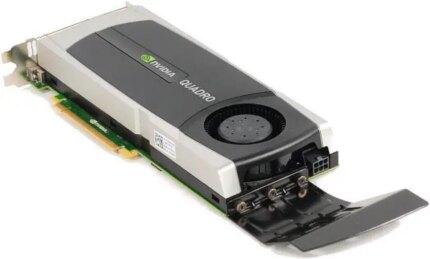 Dell NVIDIA Quadro 5000 2.5GB GDDR5 PCIe 2.0 x16 Graphics Card