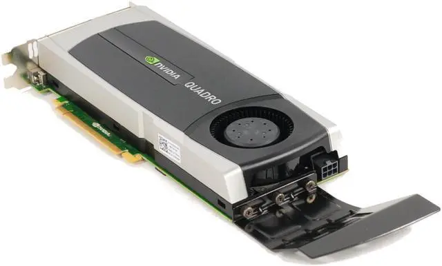 Dell NVIDIA Quadro 5000 2.5GB GDDR5 PCIe 2.0 x16 Graphics Card
