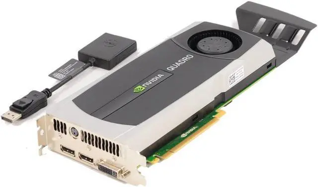 Dell NVIDIA Quadro 5000 2.5GB GDDR5 PCIe 2.0 x16 Graphics Card