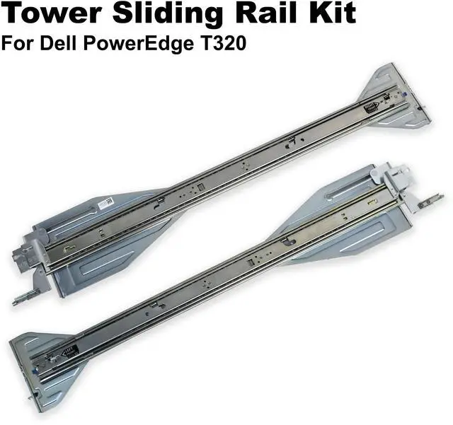 Dell PowerEdge T320 T630 T640 3U Sliding Server Rack Ready Rail Kit 0D2K5P D2K5P