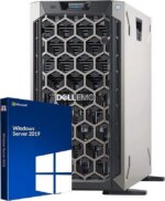 Dell PowerEdge T340 Tower Server, Windows 2019 STD OS, Intel Xeon E-2124 Quad-Core 3.3GHz 8MB, 32GB DDR4 RAM, 8TB Storage, RAID, Single PSU (Re-newed)