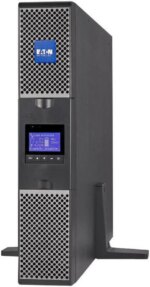 Eaton 9PX 1500VA 1350W 120V Online Double-Conversion UPS 5-15P 8x 5-15R Outlets Lithium-ion Battery Cybersecure Network Card Option 2U Rack/Tower