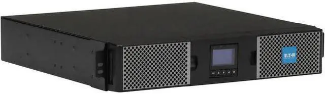 Eaton 9PX 1500VA 1350W 120V Online Double-Conversion UPS 5-15P 8x 5-15R Outlets Lithium-ion Battery Cybersecure Network Card Option 2U Rack/Tower