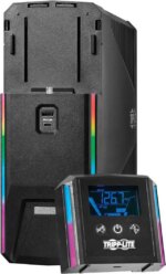 Eaton Tripp Lite Series 1500VA 900W 120V Pure Sine Wave Gaming UPS Battery Backup - LCD, AVR, RGB LEDs, USB Charging, Power Saving - Tower - AVR - 7