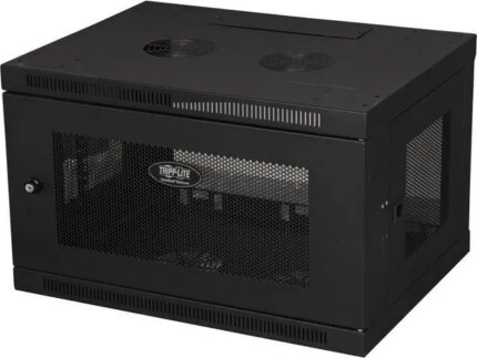 Eaton Tripp Lite Series SmartRack 6U Low-Profile Switch-Depth Wall-Mount Mini Rack Enclosure - 19" 6U Wall Mounted (SRW6U)
