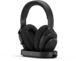 Fractal Design Scape Dark RGB Wireless Gaming Headset w/ Immersive Audio, USB Dongle & BT 5.3, Charging Stand, 40-Hr Battery, compatible with PC, Mac,