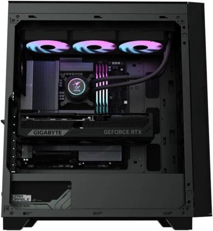GIGABYTE AI TOP Desktop PC, Intel Core Ultra 9 285K, GIGABYTE RTX 5090, 128GB DDR5, 2TB + 320GB SSD, Windows 11 Pro, AI TOP 100 Z890 AT1I9N9-0000