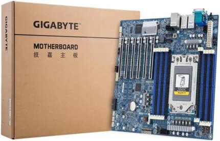 Gigabyte AMD EPYC 8004, AMD-SoC, ATX Server Motherboard - 2x 10Gb/s Broadcom LAN, 1x Management Board (ME03-CE0 rev. rev. 1.0)